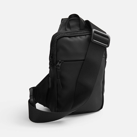 Спортивная кросс-боди сумка UrbanHike, черная - рис 2.