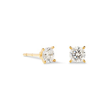 Серьги Crystal-Gold Coeur de Lion 0207/21-1816