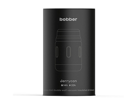 Термос для еды, вакуумный, бытовой, тм "bobber". Объем 0.7 литра. Артикул Jerrycan-700 Matte - рис 6.