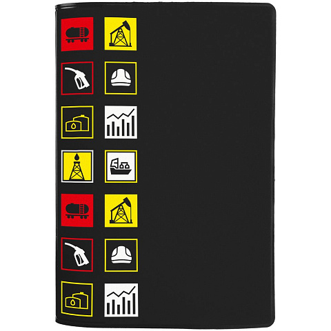 Обложка для паспорта Industry, нефть и газ