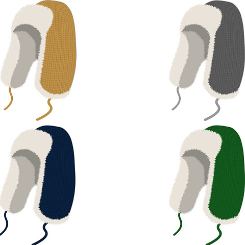 Шапка на заказ Terra Vesh, полушерсть - рис 2.