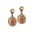 Серьги Сова Clara Bijoux A35532-12 BR - миниатюра
