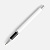 Ручка шариковая Hotel Cap с колпачком, белая - миниатюра - рис 3.