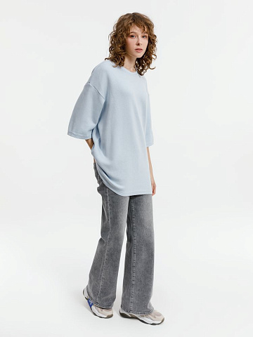 Джемпер с коротким рукавом Siluetti Volumica, светло-голубой - рис 9.