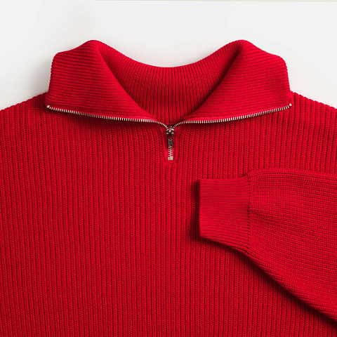 Джемпер Siluetti Birne, красный - рис 4.