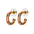 Серьги Hollow Congo Fiore Luna LE6083 G - миниатюра