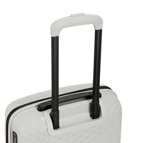 Чемодан TORBER СЕЛИГЕР, серый, полипропилен, 55 х 38 х 20,5 см, 35 л - рис 7.
