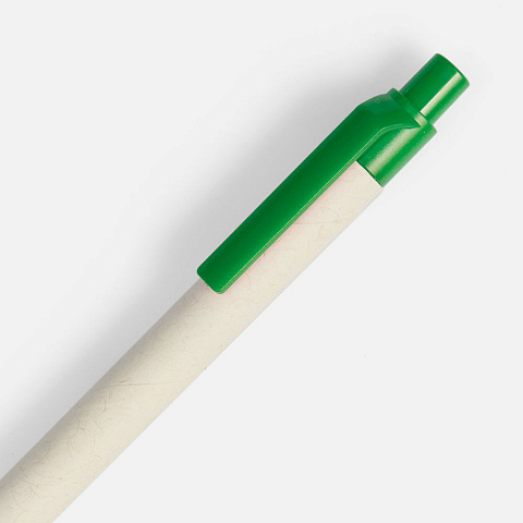 Ручка шариковая MilkMake, зеленая - рис 4.