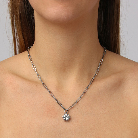 Колье TESSA SS CRYSTAL Dyrberg Kern 480133 - рис 3.