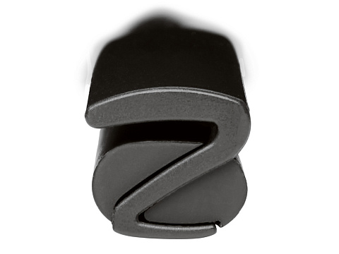 Ручка пластиковая soft-touch шариковая Zorro, черный - рис 7.