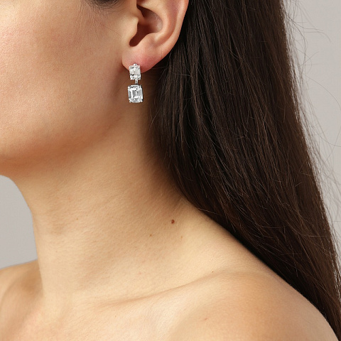 Серьги TETI SS CRYSTAL Dyrberg Kern 460008 - рис 2.