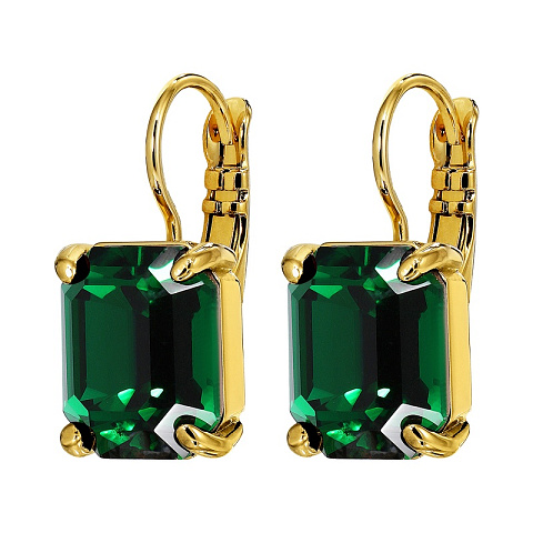 Серьги SEGIN SG EMERALD GREEN Dyrberg Kern 470100 - рис 3.